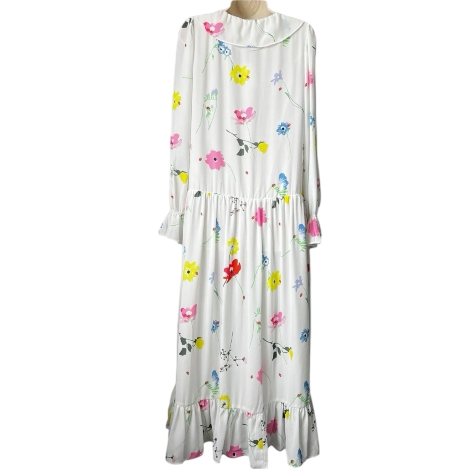 Olivia Rubin Chiffon Floral Midi Dress – UK10