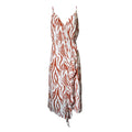 Rails Zebra Print Wrap Midi Dress – Rayon, Size S – pre-loved