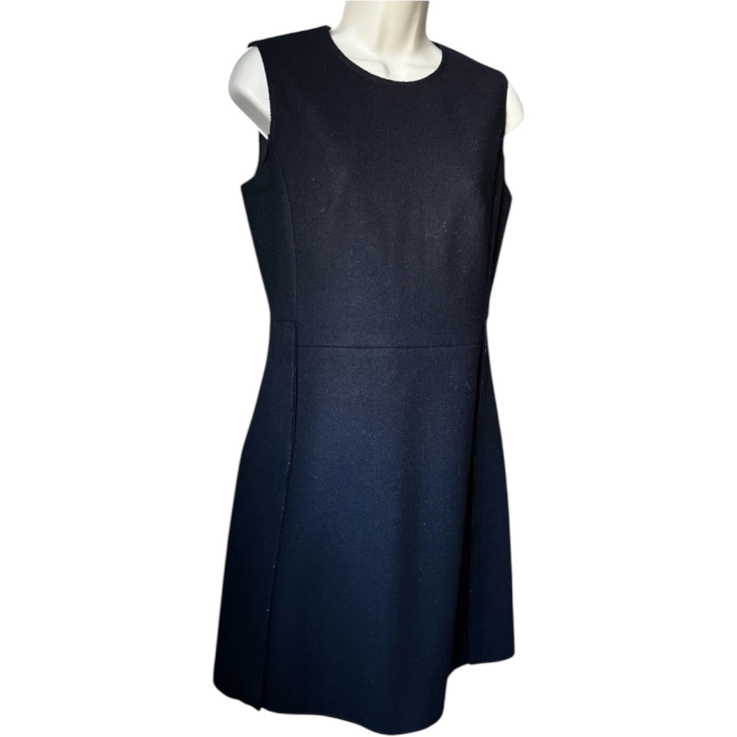 Victoria Beckham Wool Sleeveless Mini Dress – UK10 – pre-loved
