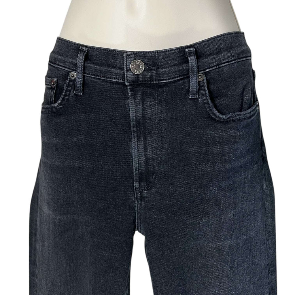 Agolde Sophie Ankle Mid Rise Jeans – Dark Room, 30