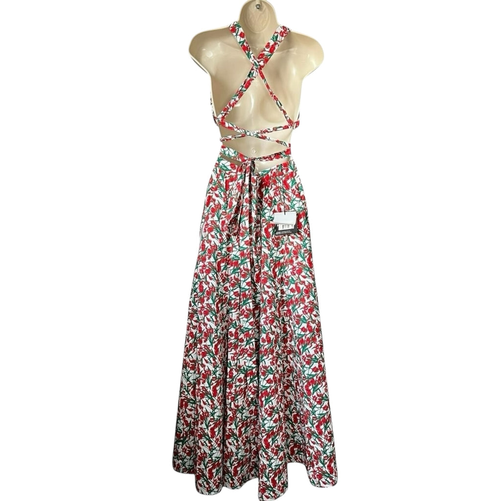 Philosophy di Lorenzo Serafini Tulip Print Maxi Skirt – UK10