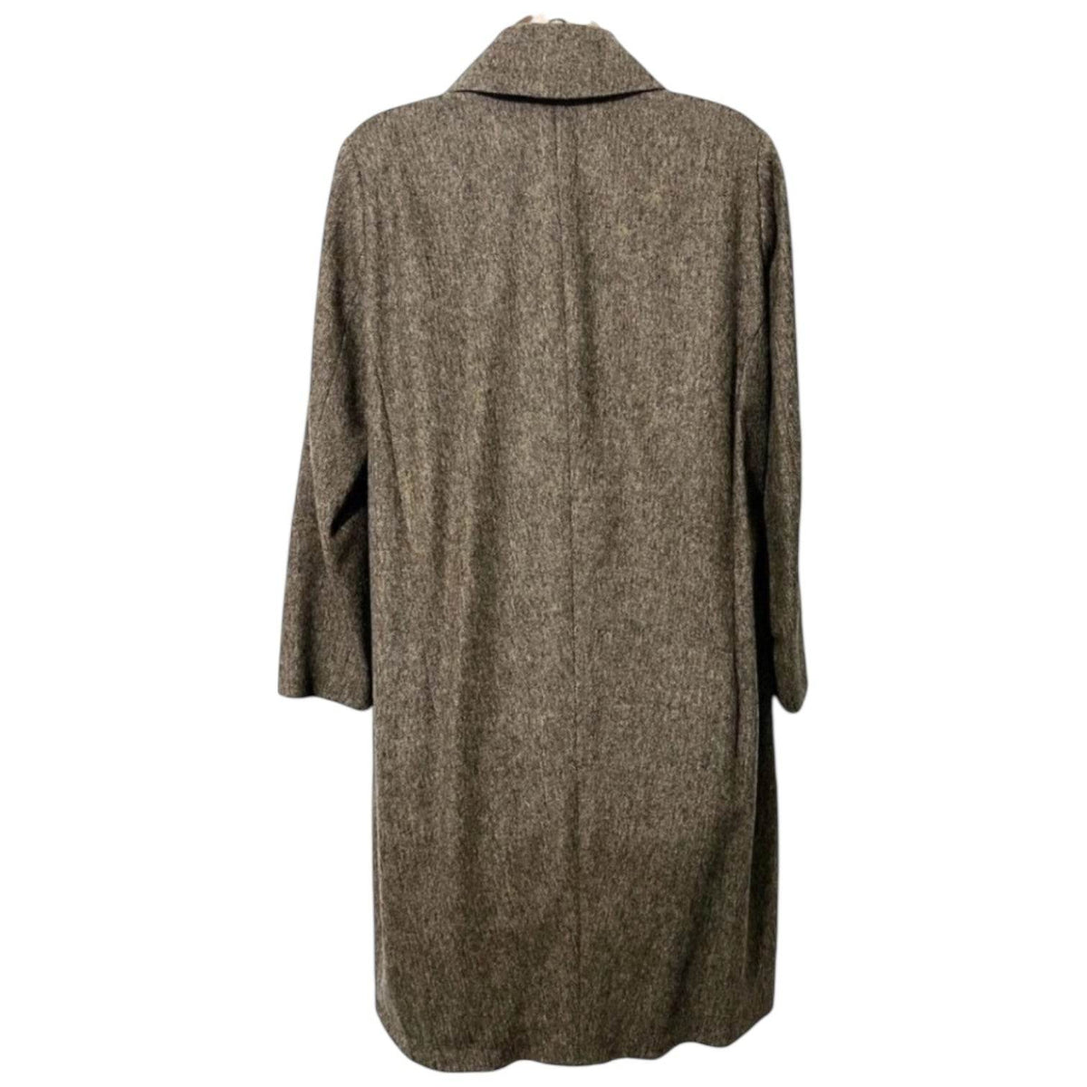 Katherine Hooker Wool Cocoon Coat – Harris Tweed, XS – pre-loved