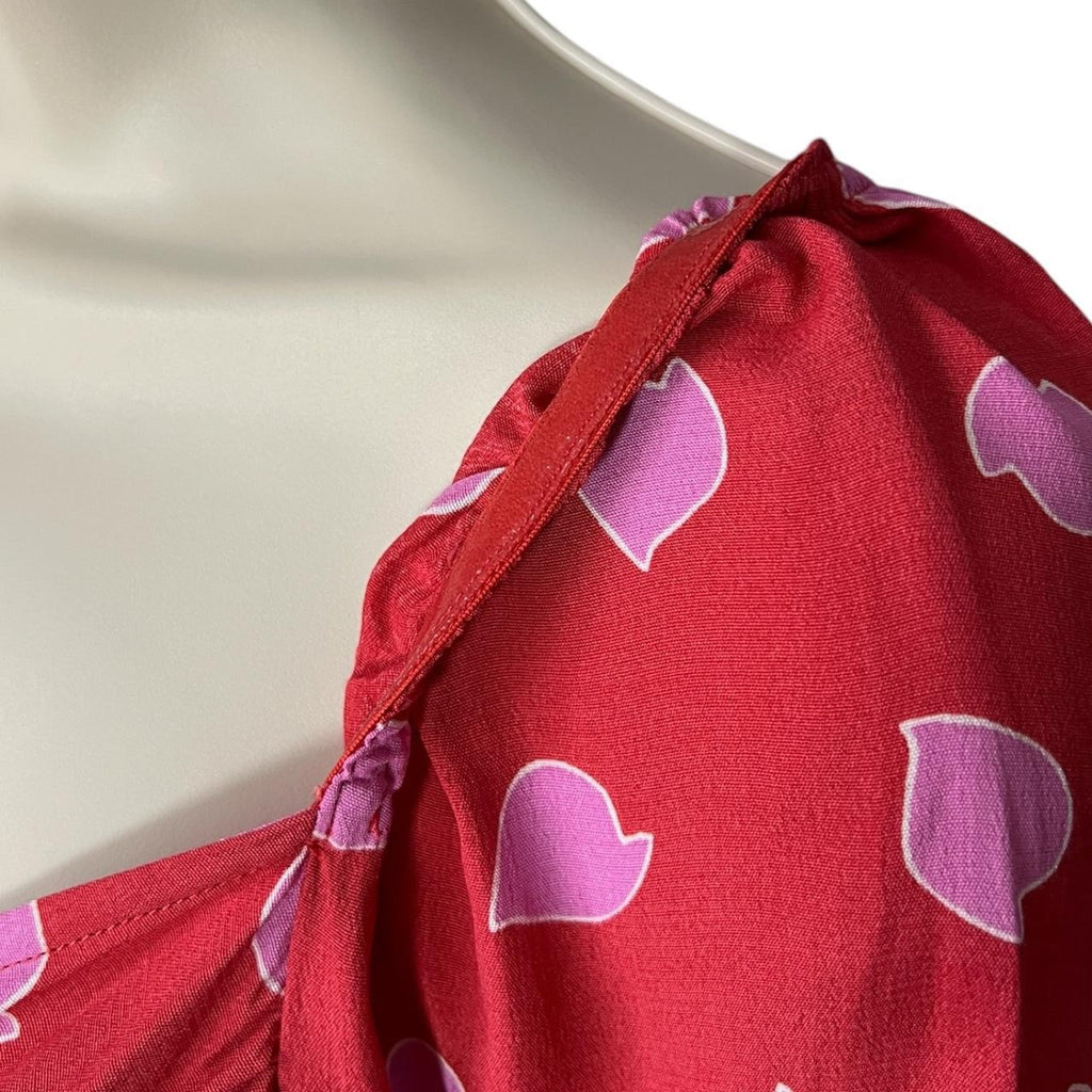 Diane Von Furstenberg Battista Petal Print Wrap Dress – US6 (UK10)