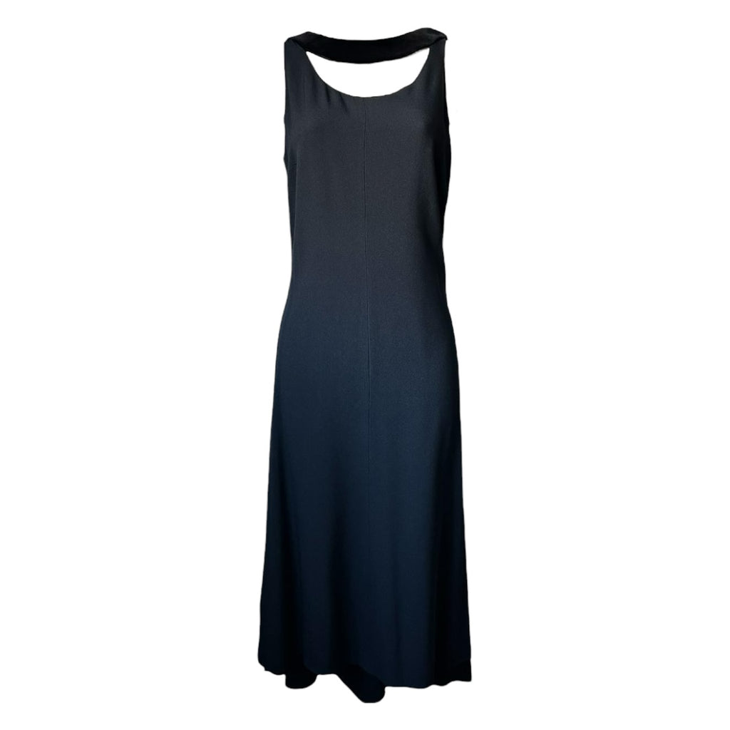 Vintage Prada Silk Velvet Choker Slip Mid-Length Dress – IT40 (UK8) – pre-loved