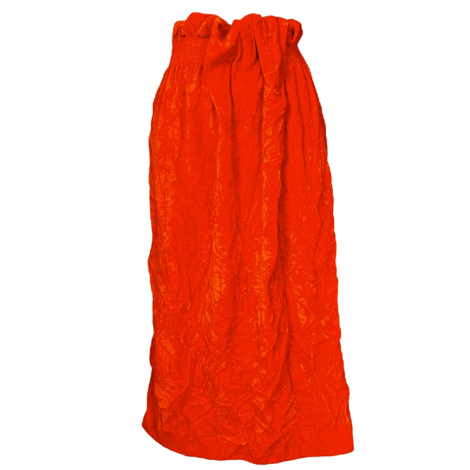 Victoria Beckham Crushed Velvet Midi Skirt – UK8 – pre-loved