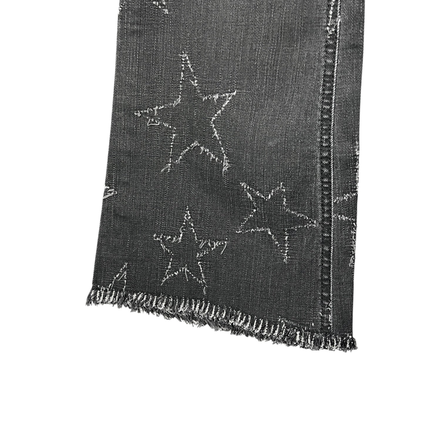 Stella McCartney Faded Black Star Bootcut Crop Jeans – 30 – pre-loved