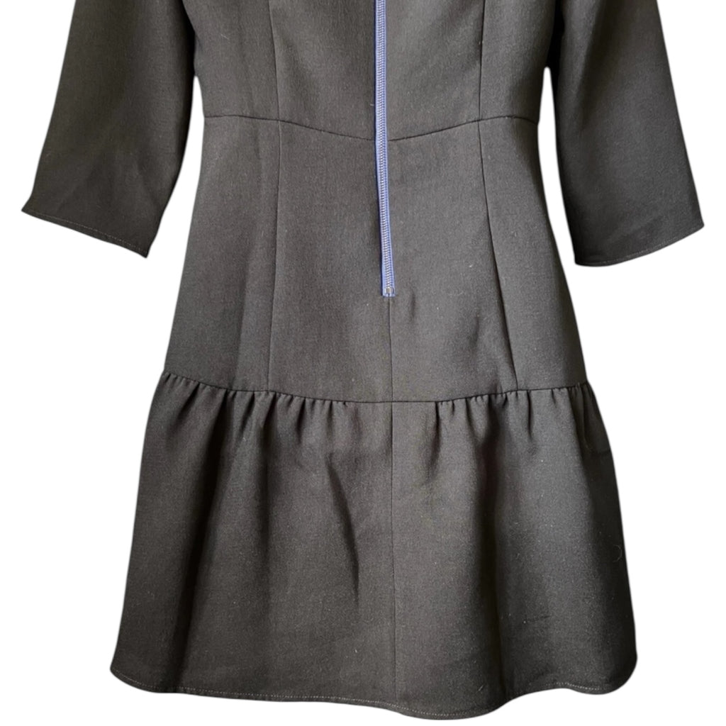 Max&Co Crepe Contrast Zip Mini Dress – UK8 – pre-loved