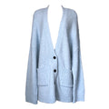 Ann Andelman Oversized Wool & Alpaca Blend V-Neck Cardigan – FR38 – pre-loved