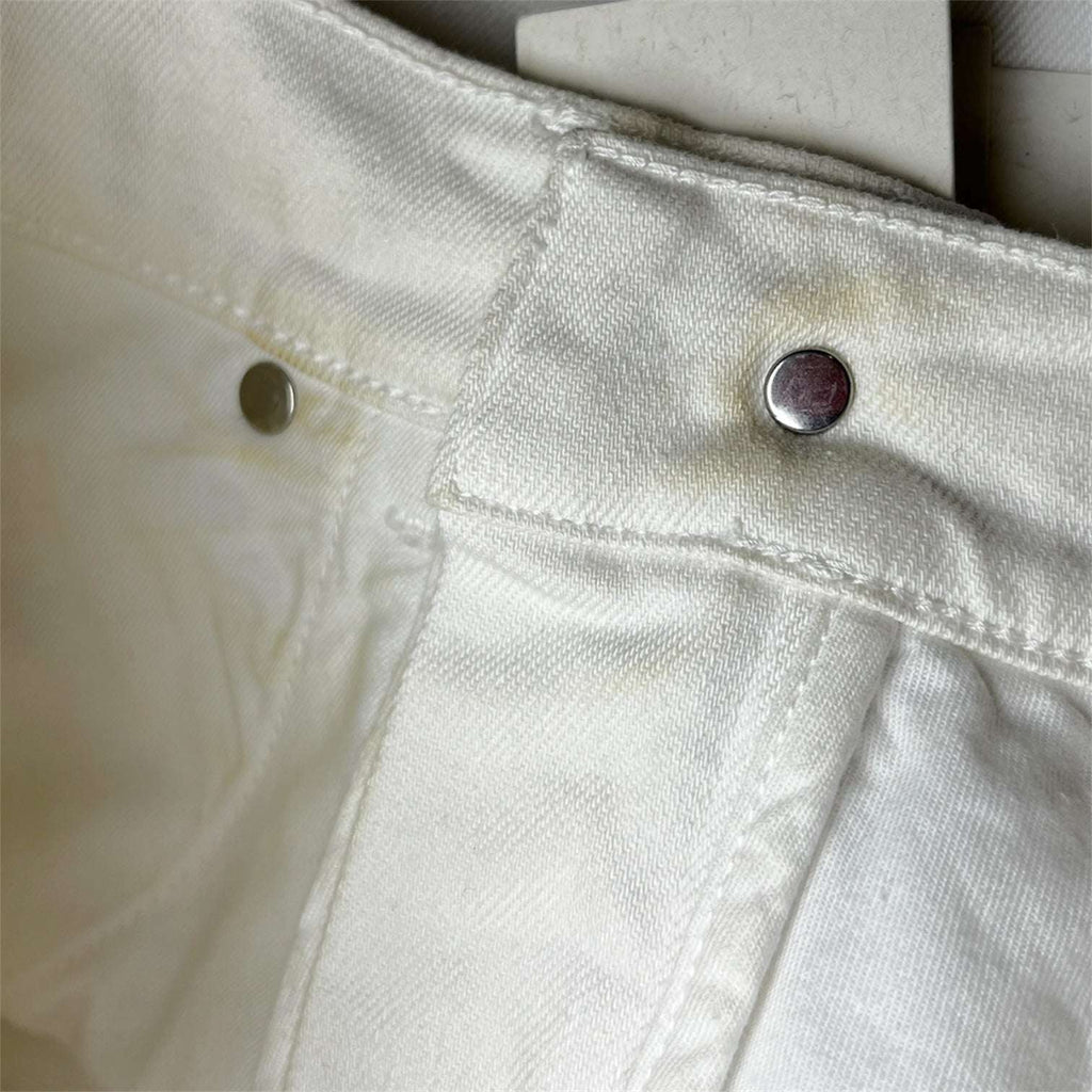 Alberta Ferretti Denim High-Rise Heart Embroidered Mini Shorts – UK8 – pre-loved
