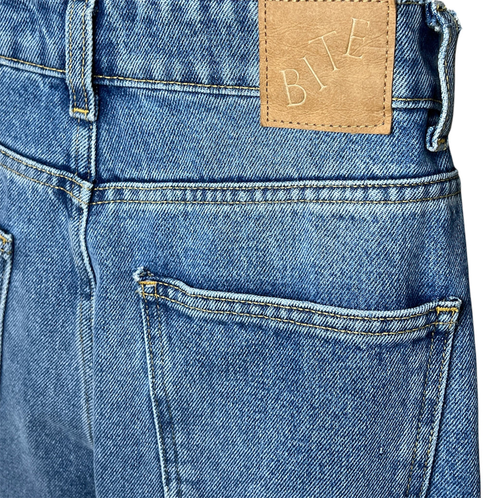 BITE Studios Essential Straight High-Rise Organic Cotton Jeans - W26 L32