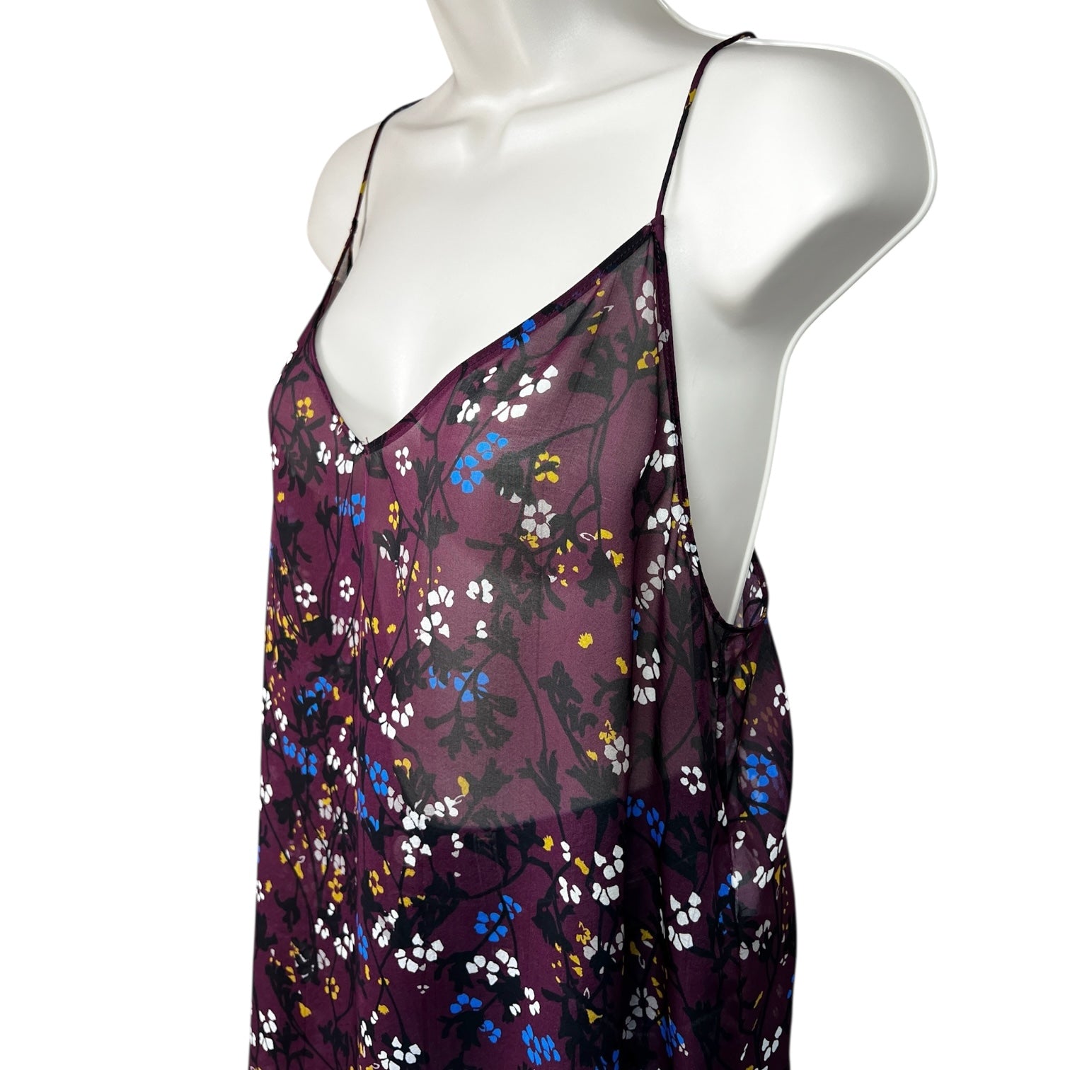 Dorothee Schumacher Floral Silk Camisole Top - Size 4 (UK12)