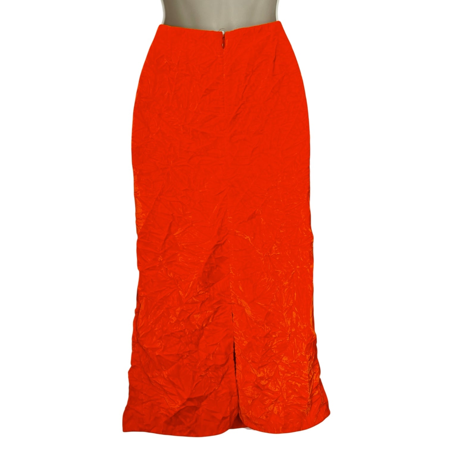 Victoria Beckham Crushed Velvet Midi Skirt – UK8 – pre-loved