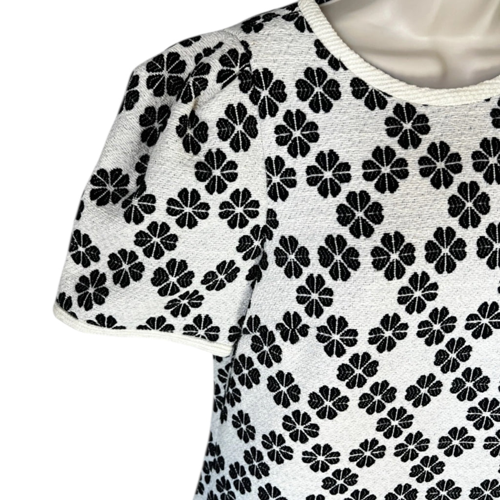 Kate Spade Tweed Jacquard Mini Shift Dress – ASO Emma Roberts, US 6 – pre-loved