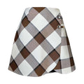 Tibi Dylan Wool Plaid Mini Skirt – US2 (UK6) – pre-loved