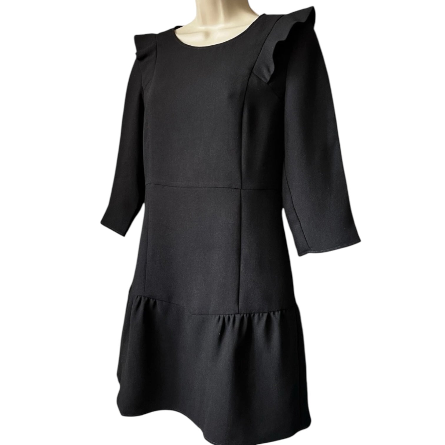 Max&Co Crepe Contrast Zip Mini Dress – UK8 – pre-loved