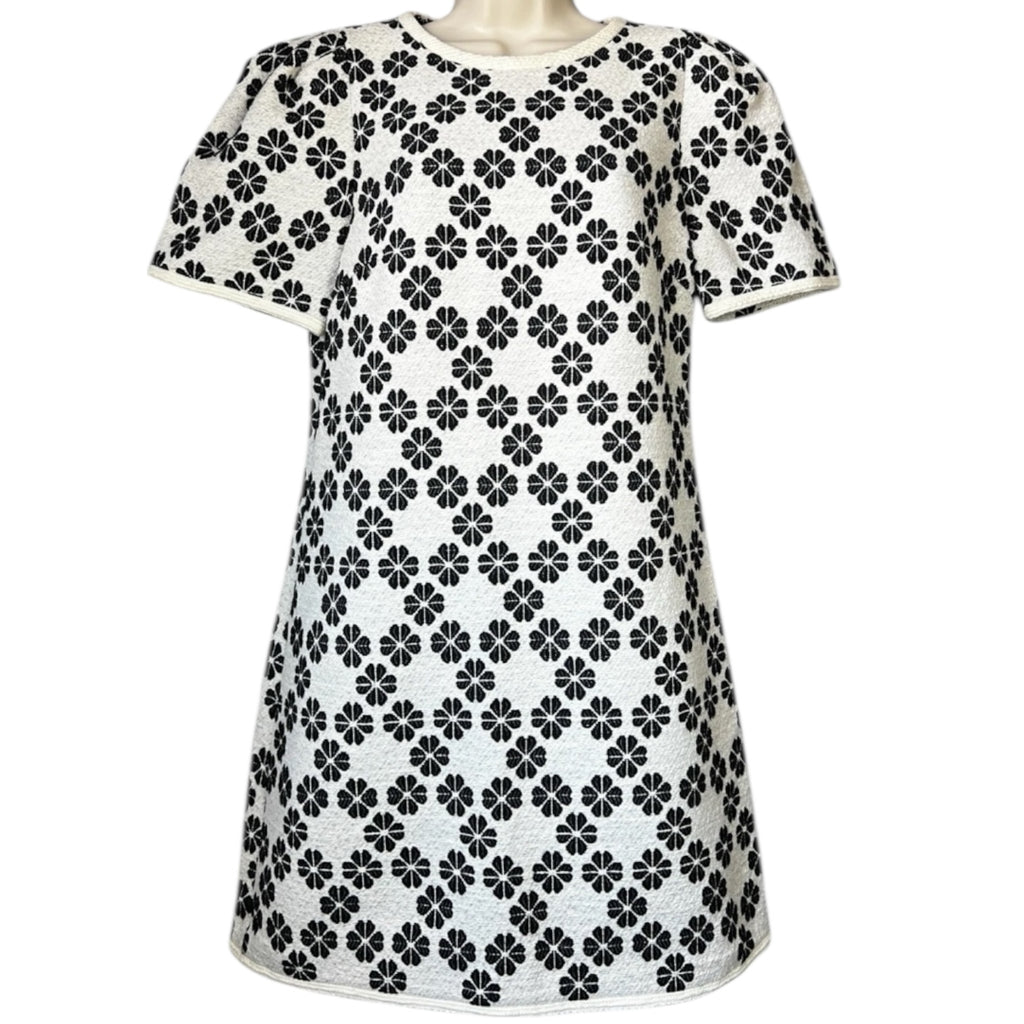 Kate Spade Tweed Jacquard Mini Shift Dress – ASO Emma Roberts, US 6 – pre-loved