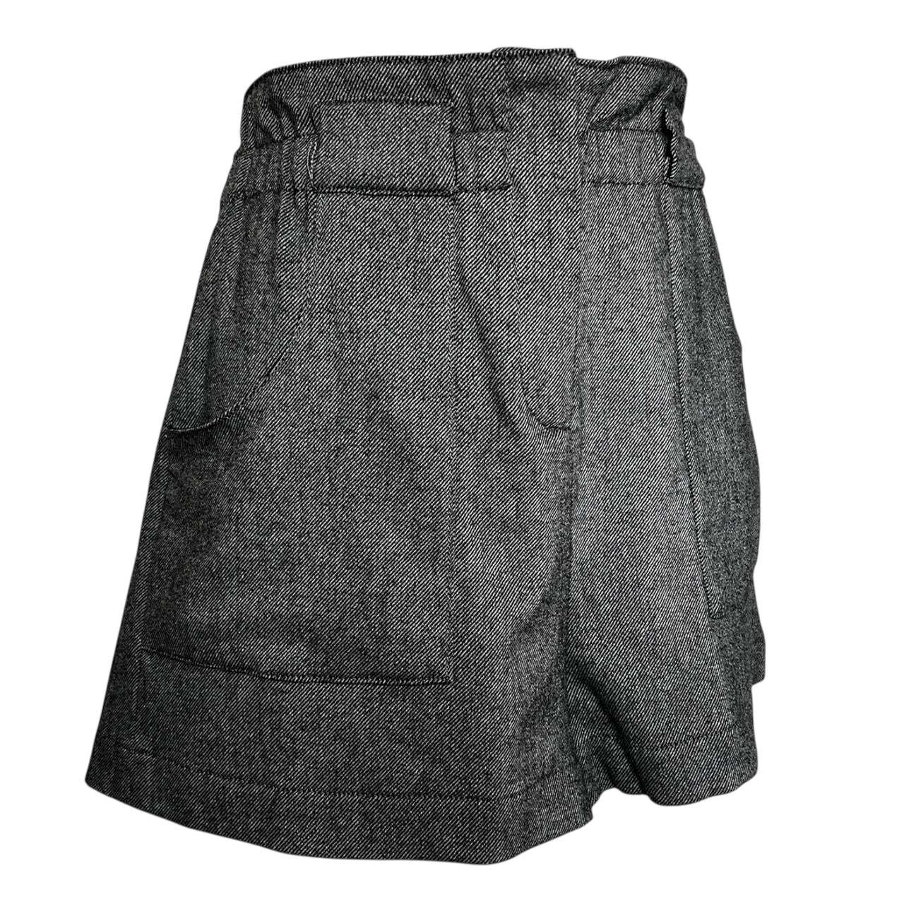 Ba&sh Wool Blend High-Rise Shorts – Size 1 (UK8) – pre-loved