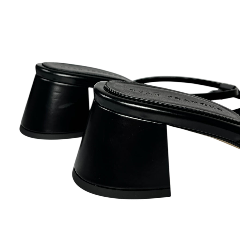 Dear Frances Patti Slide Sandal – Black, EU 39