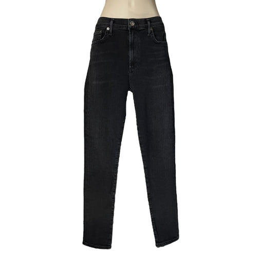 Agolde Sophie Ankle Mid Rise Jeans – Dark Room, 30 – pre-loved