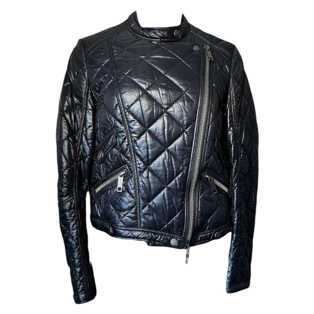 Burberry Cropped Quilted Puffer Jacket – S – pre-loved
