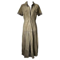 BLK DNM Suede Midi Dress – S – pre-loved