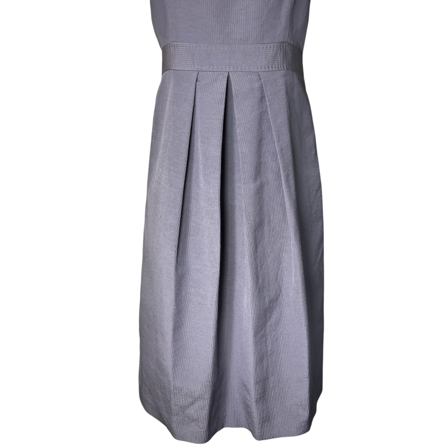 Vintage Moschino Cheap & Chic Pinafore Dress – Cord Linen Blend, UK12 – pre-loved
