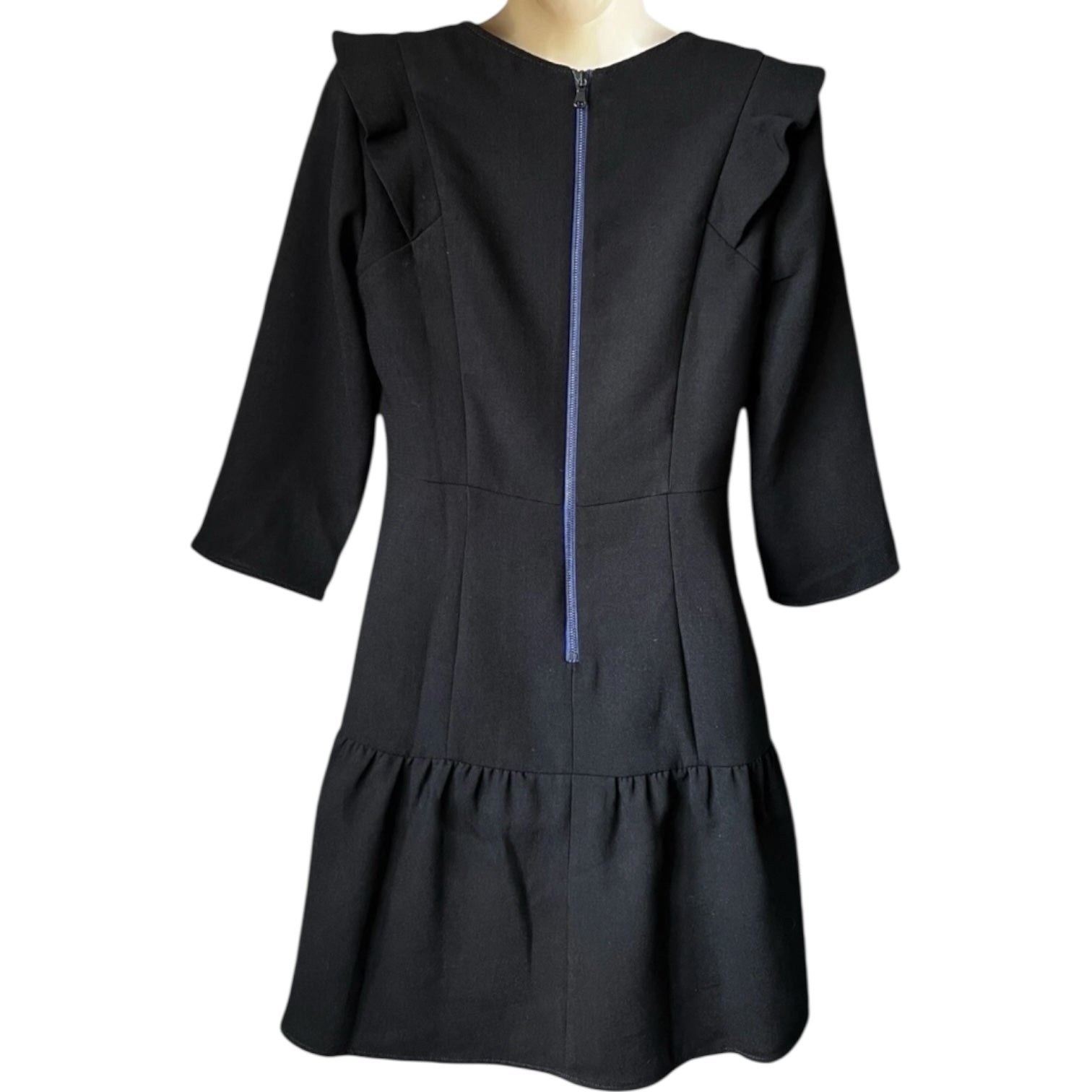 Max&Co Crepe Contrast Zip Mini Dress – UK8 – pre-loved