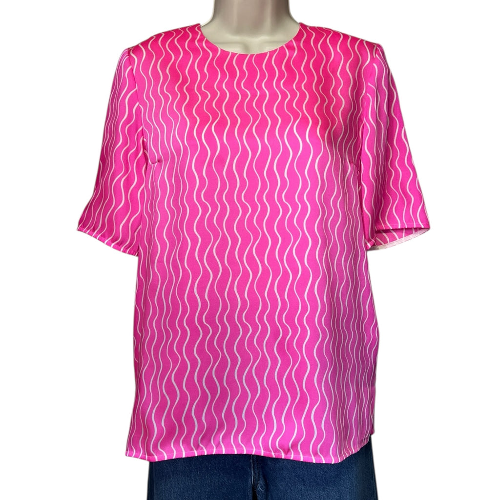 Victoria Beckham Pleated Back Blouse – UK8 – pre-loved