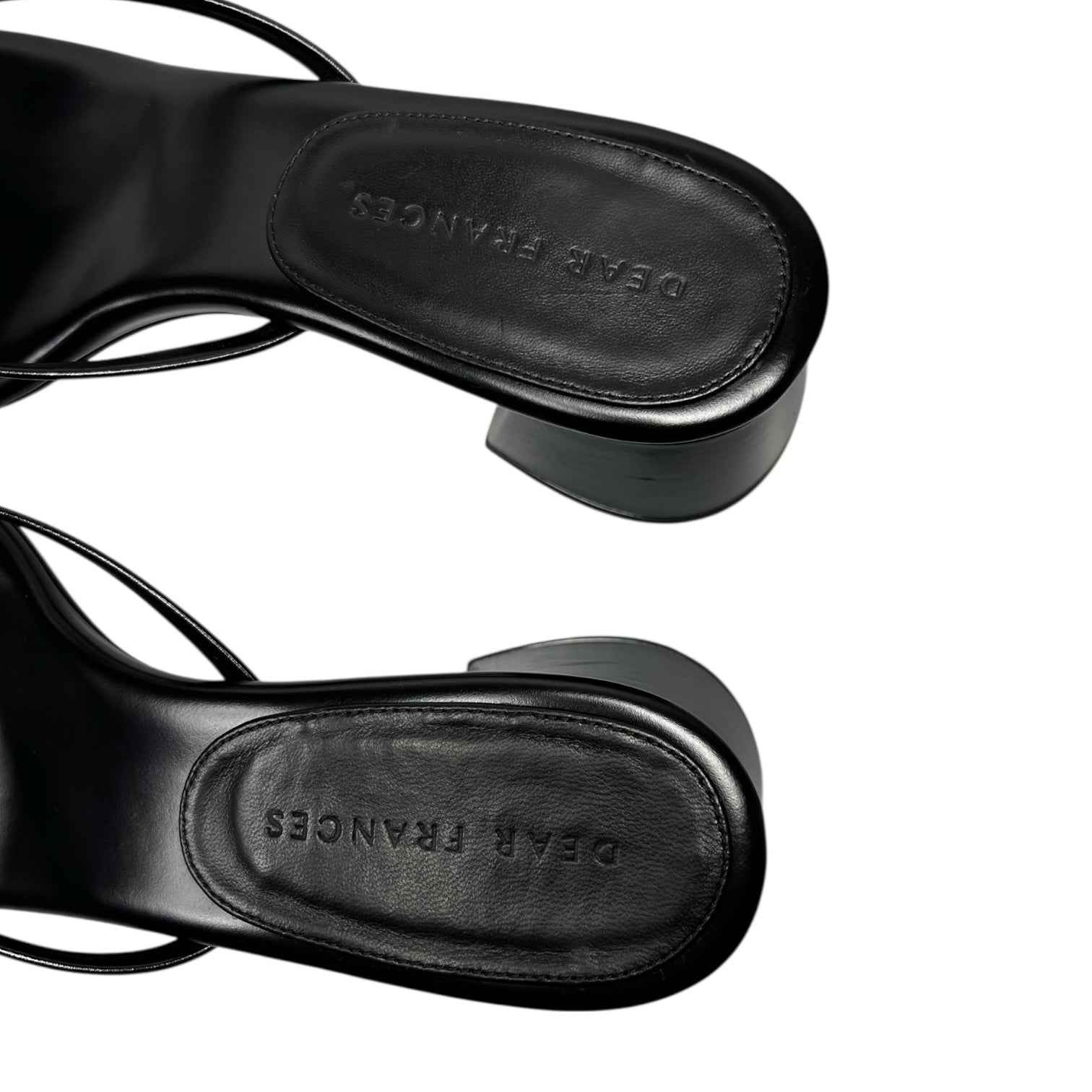 Dear Frances Patti Slide Sandal – Black, EU 39