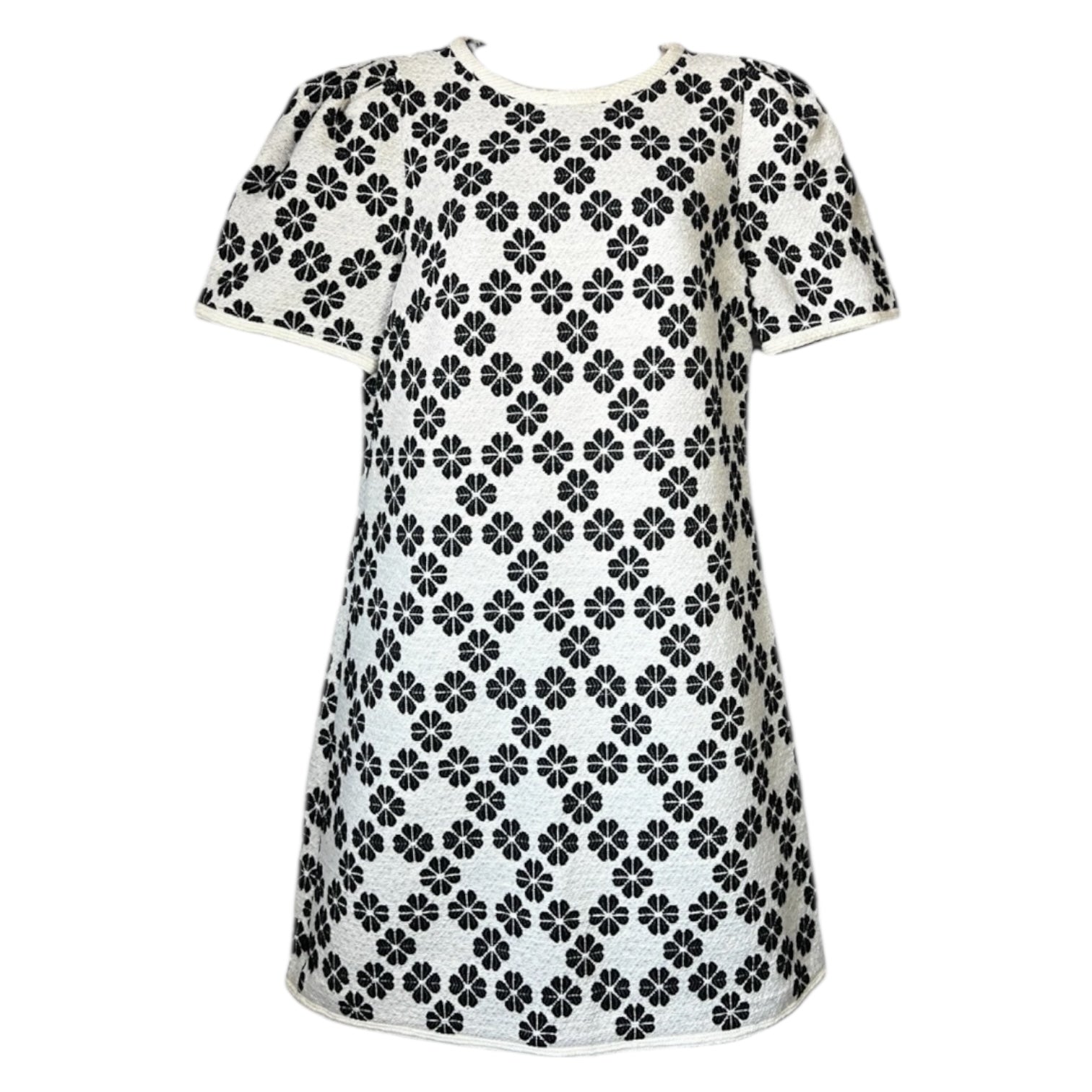 Kate Spade Tweed Jacquard Mini Shift Dress – ASO Emma Roberts, US 6 – pre-loved