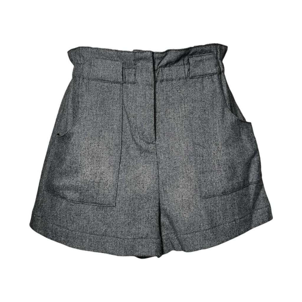 Ba&sh Wool Blend High-Rise Shorts – Size 1 (UK8) – pre-loved