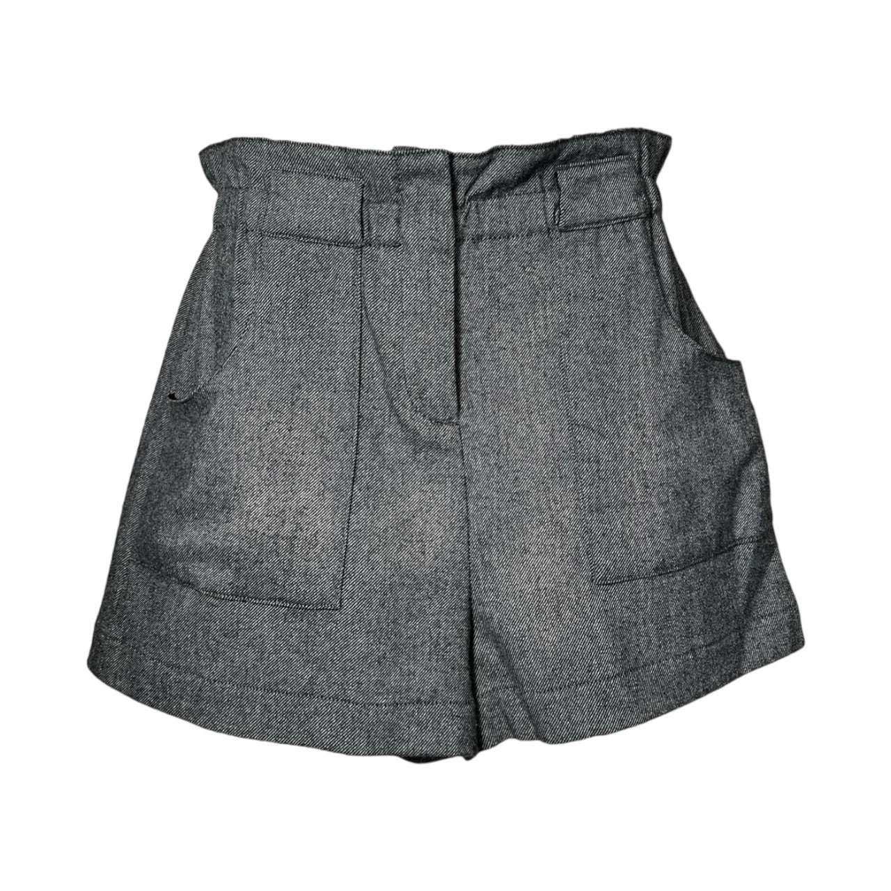 Ba&sh Wool Blend High-Rise Shorts – Size 1 (UK8) – pre-loved