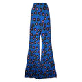 Diane Von Furstenberg Brooklyn Fortune Vine Jersey Flared Pants – US8 (UK12) – pre-loved