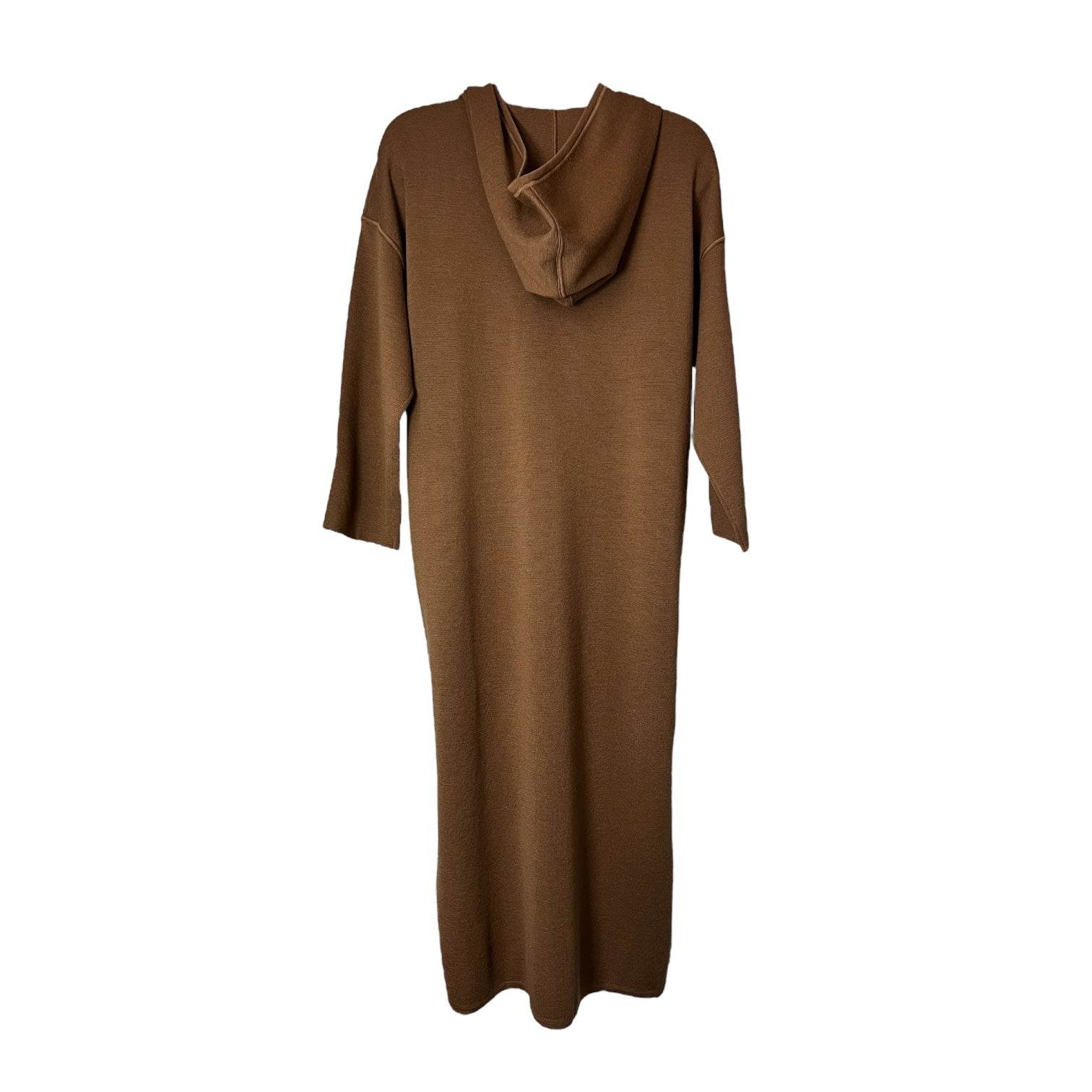 MaxMara Wool Hooded Midi Lounge Dress – S – pre-loved