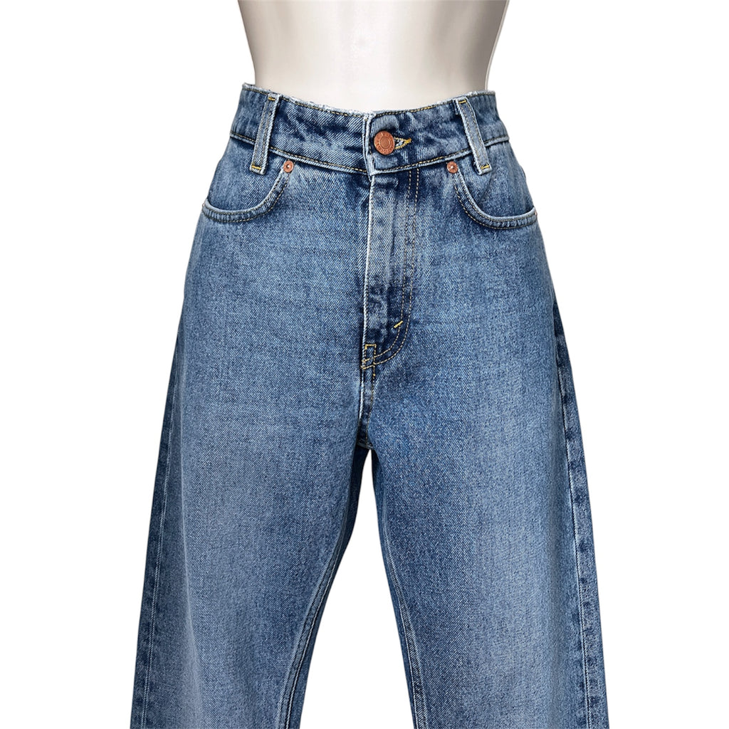 BITE Studios Essential Straight High-Rise Organic Cotton Jeans - W26 L32