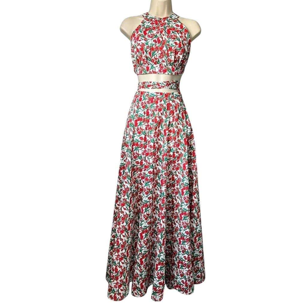 Philosophy di Lorenzo Serafini Tulip Print Maxi Skirt – UK10