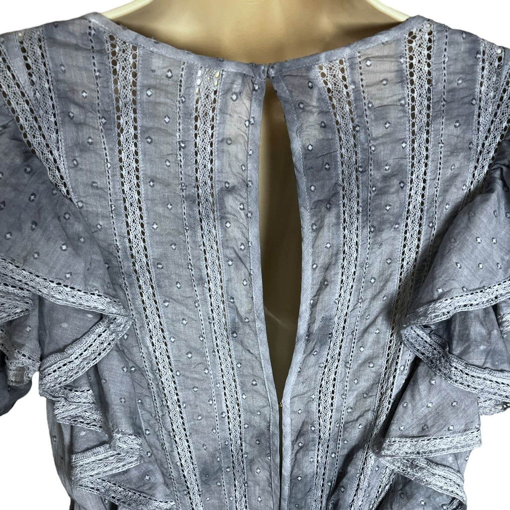 LoveShackFancy Natasha Tiered Mini Dress – M – pre-loved