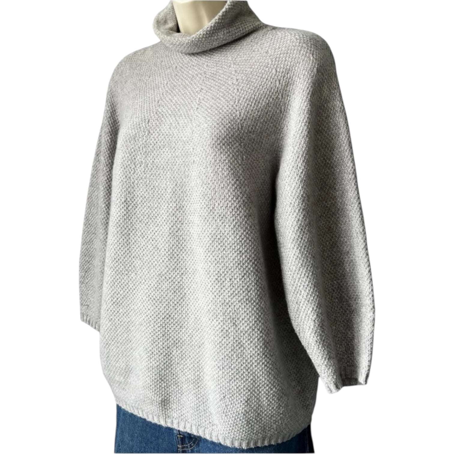 MaxMara Wool Cashmere High Neck Knit Jumper – XS – pre-loved