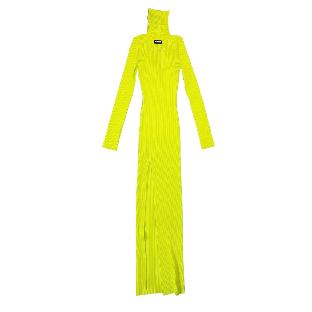 Vetements Neon Wool Maxi Dress – M – pre-loved
