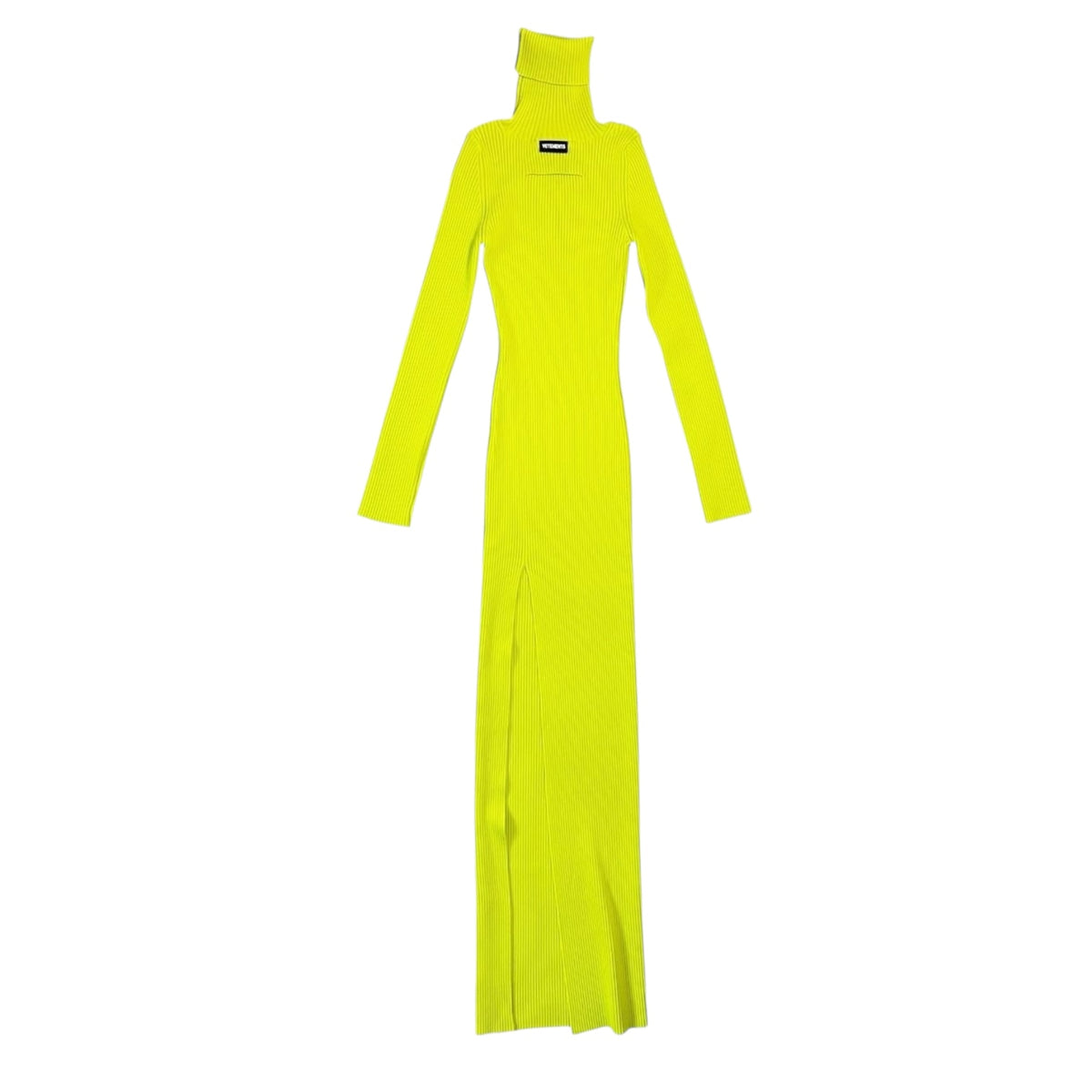 Vetements Neon Wool Maxi Dress – M – pre-loved