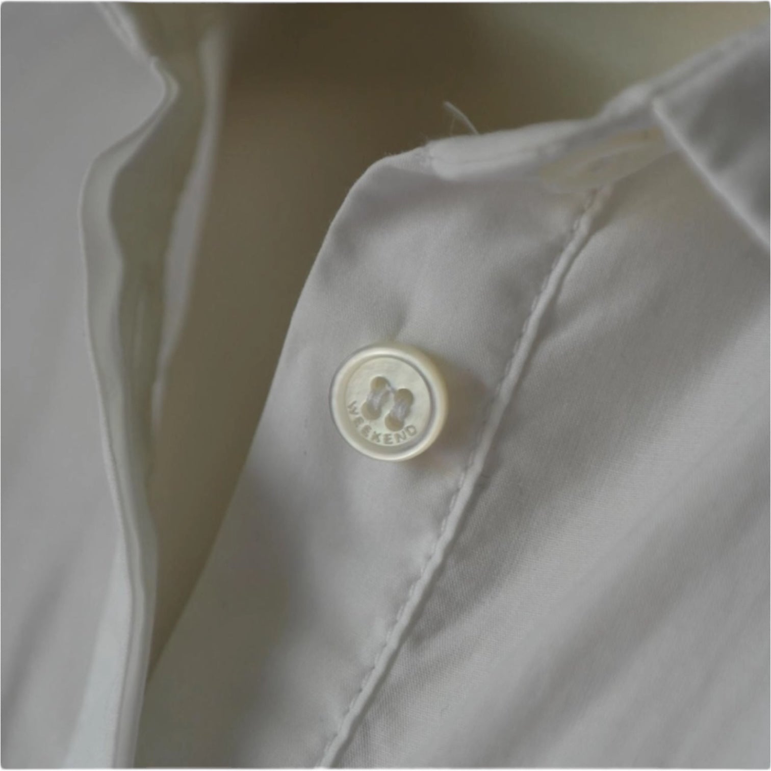 MaxMara Weekend Silk Cotton Striped Shirt – UK10 – pre-loved