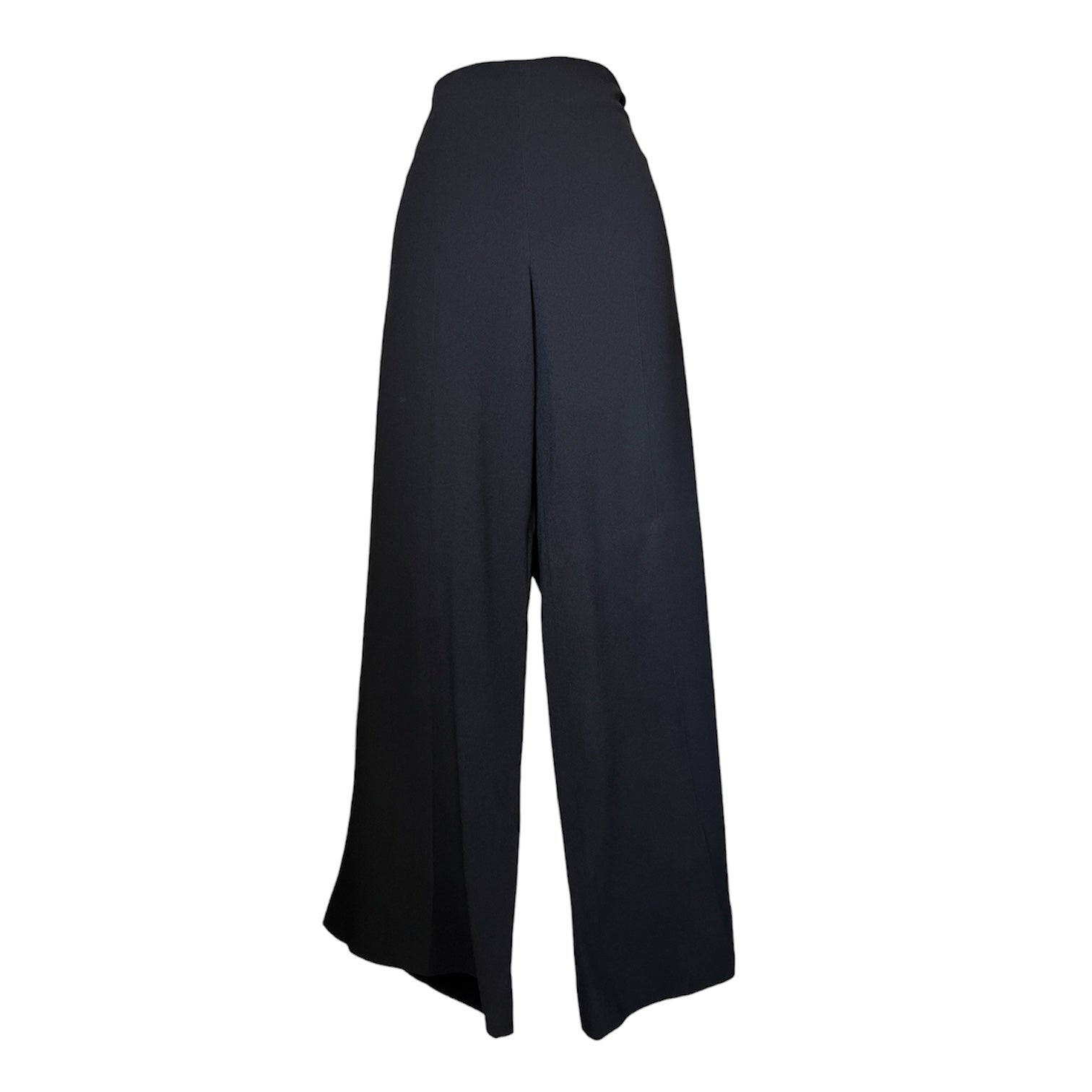 Theory Terena B Rosina Crepe Wide-Leg Cropped Trousers – US8