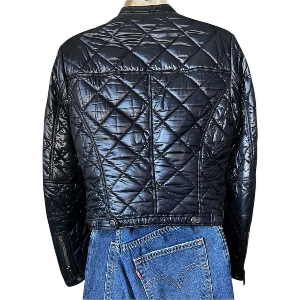 Burberry Cropped Quilted Puffer Jacket – S – pre-loved