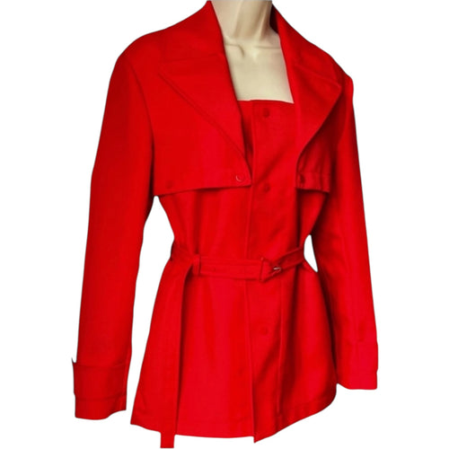 Bottega Veneta Detachable Triangle Belt Trench Coat – IT34 (XS) – pre-loved