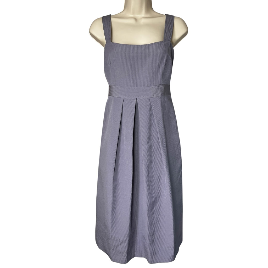Vintage Moschino Cheap & Chic Pinafore Dress – Cord Linen Blend, UK12 – pre-loved