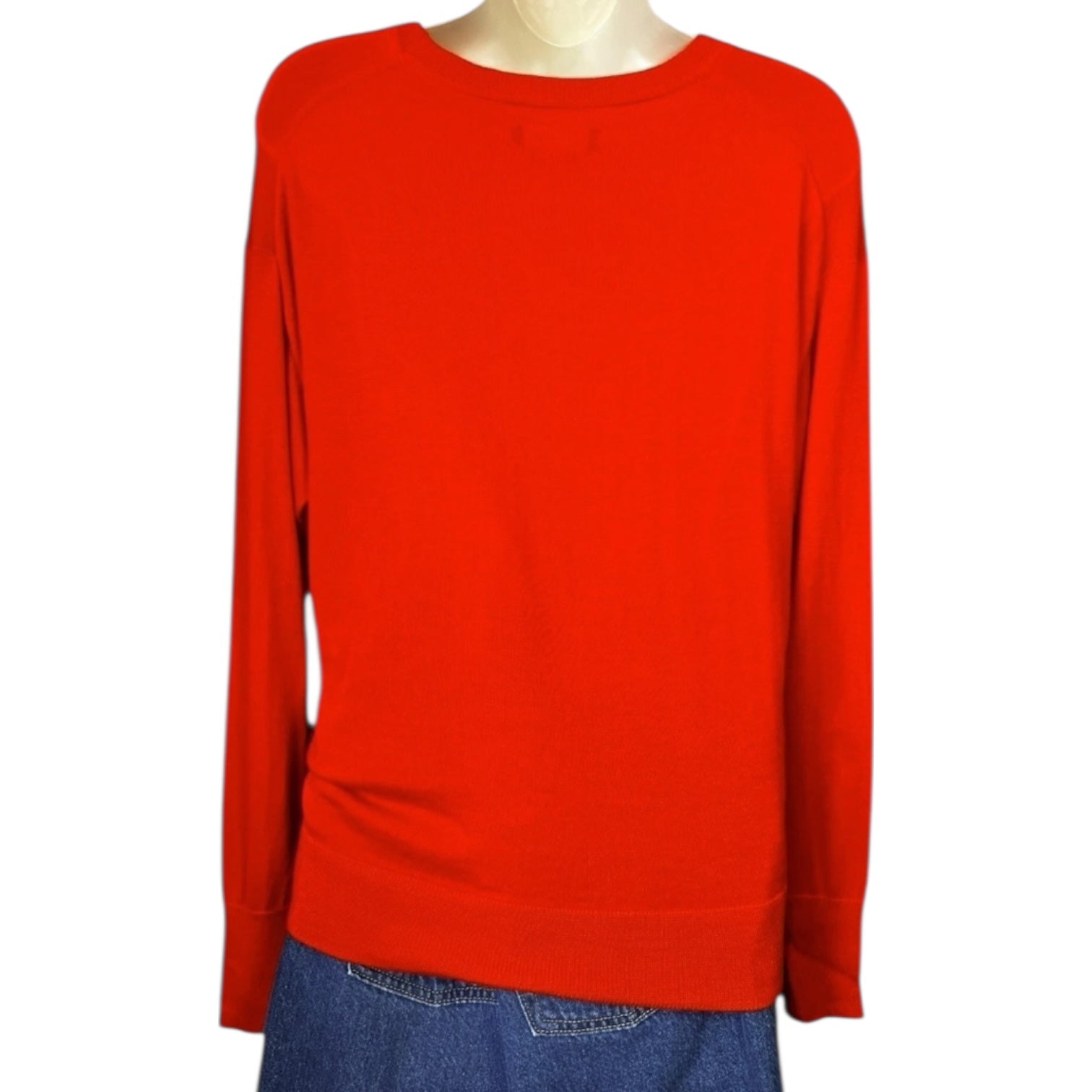 Isabel Marant Cashmere Silk Knit Jumper – Faux Wrap Sweater, FR36 – pre-loved