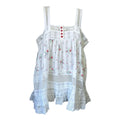 HIGH Use by Claire Campbell Floral Lace Cotton Top - IT42 (UK10)