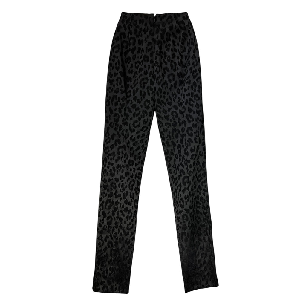 Veronica Beard Honolulu Leopard Jacquard Tuxedo Trousers – Tailored Fit, US 4 – pre-loved