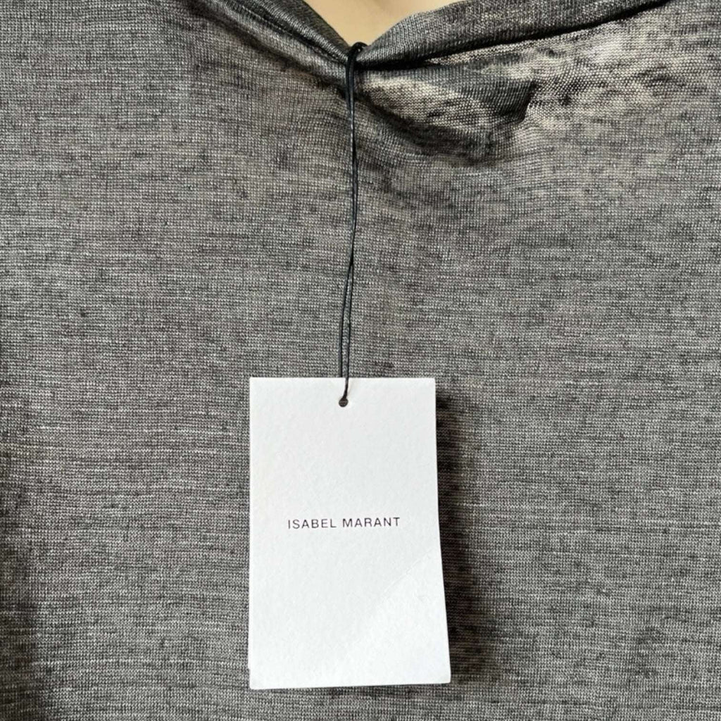 Isabel Marant Slub Linen T-Shirt – Longline, Size S – pre-loved