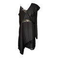 IRO Paris Silk One-Shoulder Lace Slip Mini Dress – Black, FR40 – pre-loved